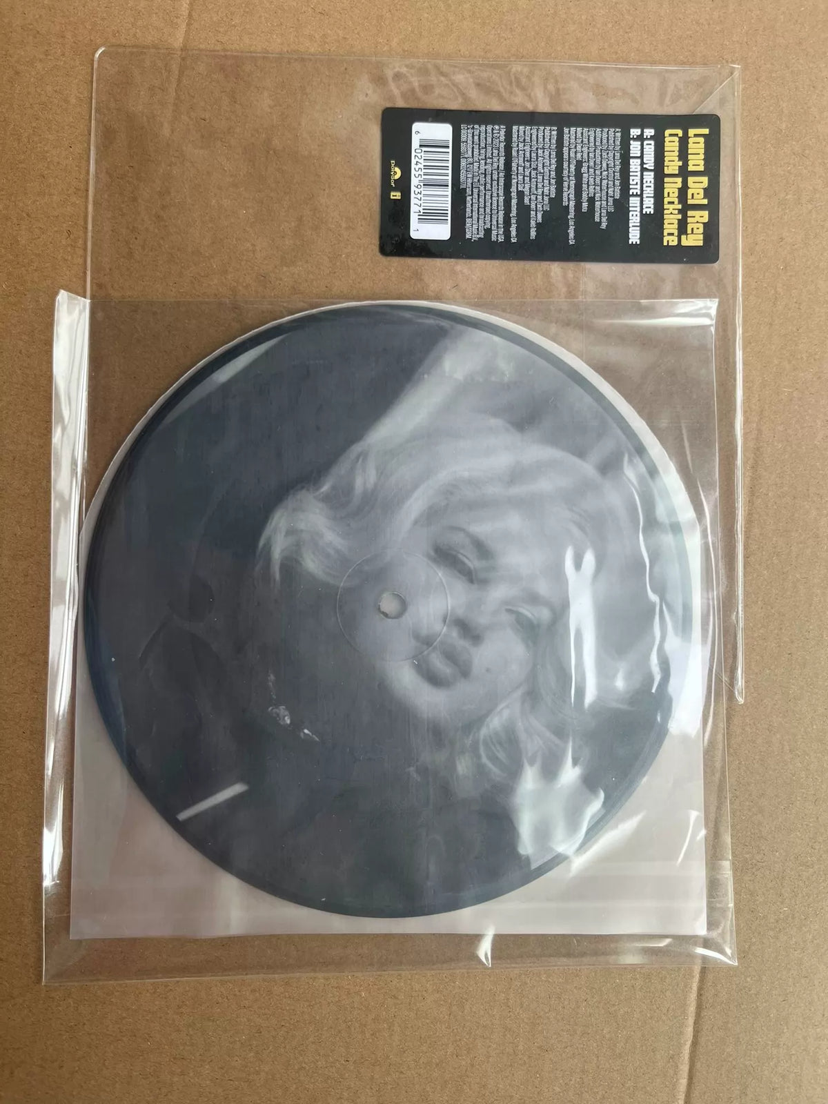Actual record and original sleeve