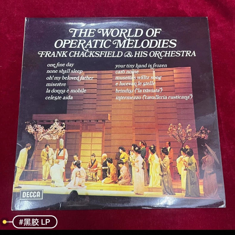 Frank Chacksfield & His Orchestra – The World of Operatic Melodies – UK LP actual item