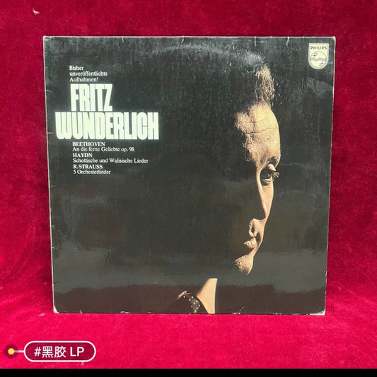 Fritz Wunderlich – Beethoven, Haydn & Richard Strauss – Songs – West Germany LP actual item