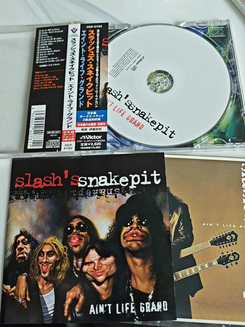 Actual Japanese CD with OBI booklet and sticker