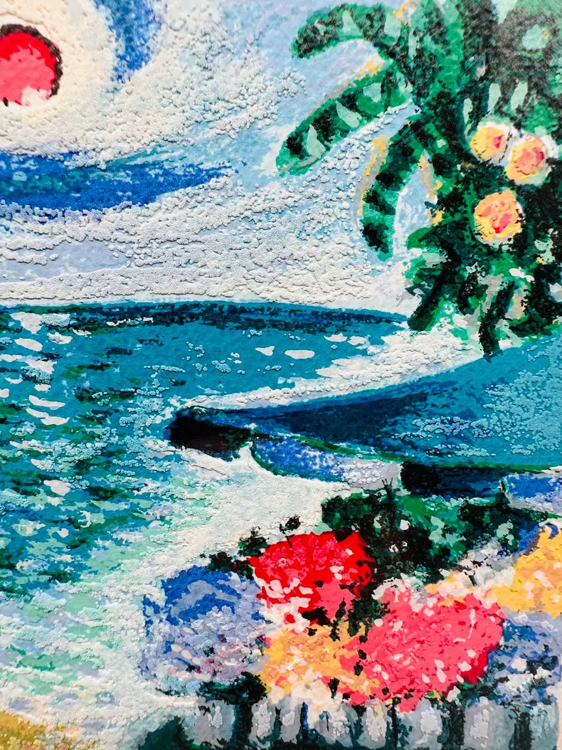 Hirano Rinto — Seaside Landscape, Signed Limited Print 192/350