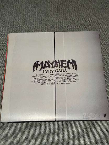 Lady Gaga – MAYHEM – Liquid and Orange Vinyl 2LP