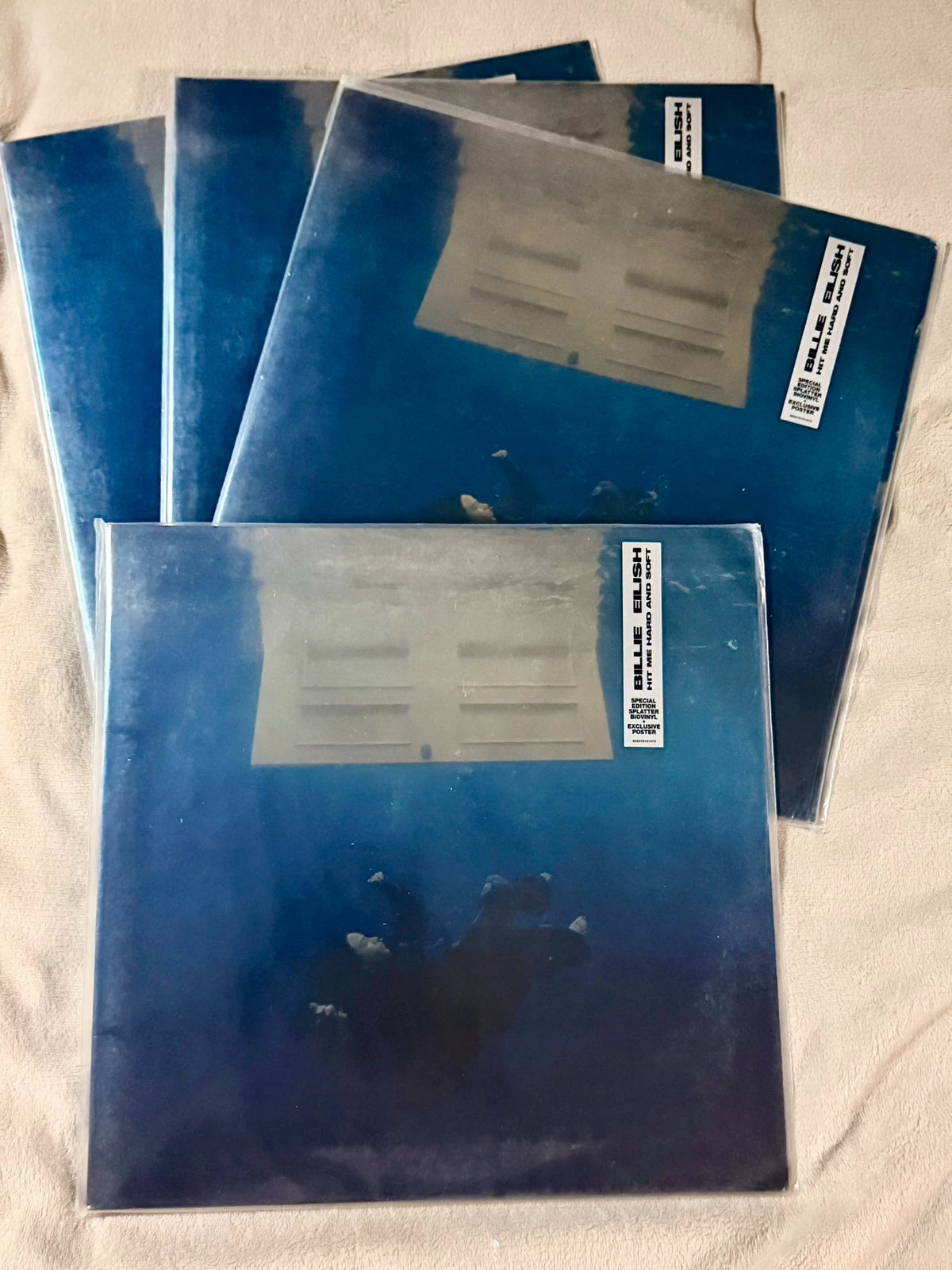 Billie Eilish – Hit Me Hard and Soft – Anniversary Splatter Vinyl (Corner Damage)
