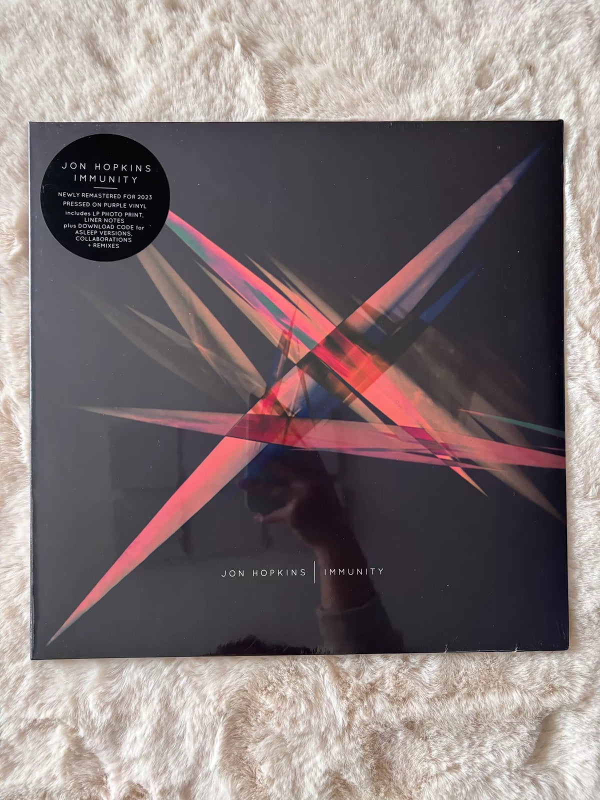Jon Hopkins – Immunity – 10th Anniversary Purple Vinyl (2LP) – product photograph 1