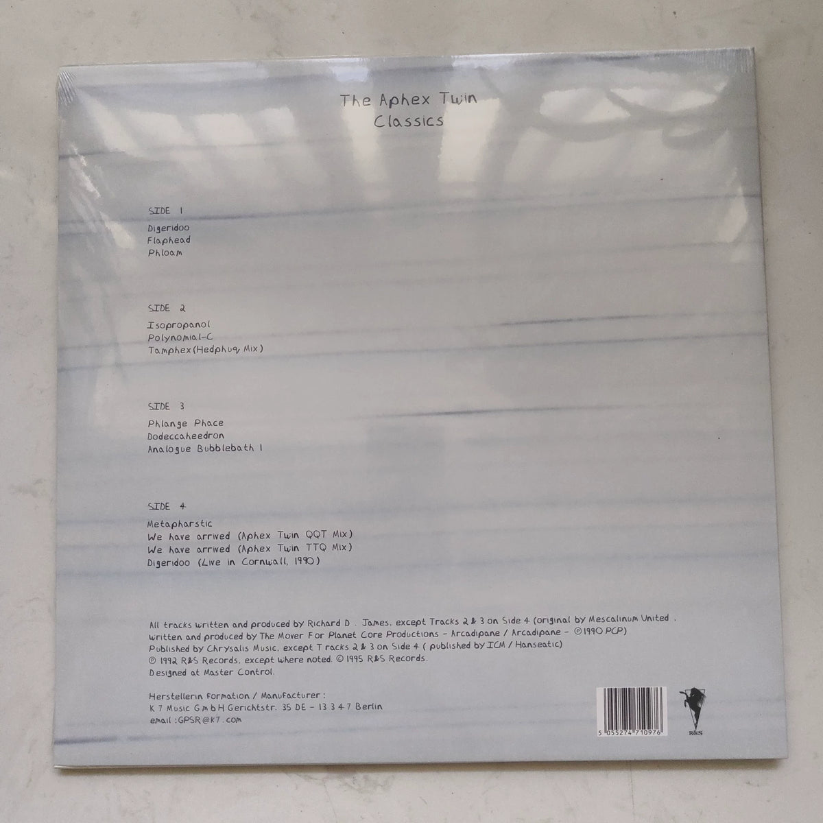 Aphex Twin – Classics – 2025 Reissue (2LP) – photo 2