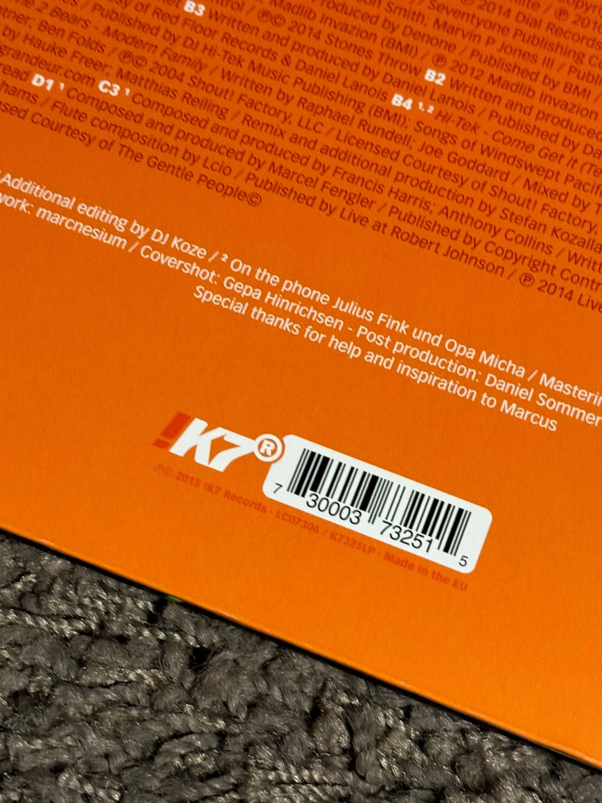 DJ Koze – DJ-Kicks – 50th Edition (2LP) – product photograph 6