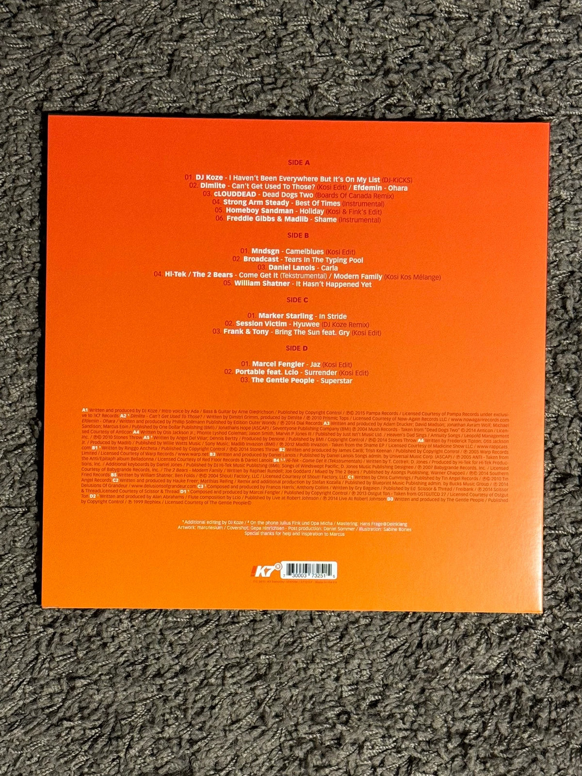DJ Koze – DJ-Kicks – 50th Edition (2LP) – product photograph 7