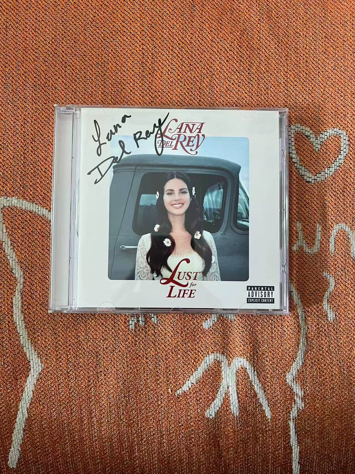 Lana Del Rey – Lust For Life – Signed CD – Autograph A – photograph 1