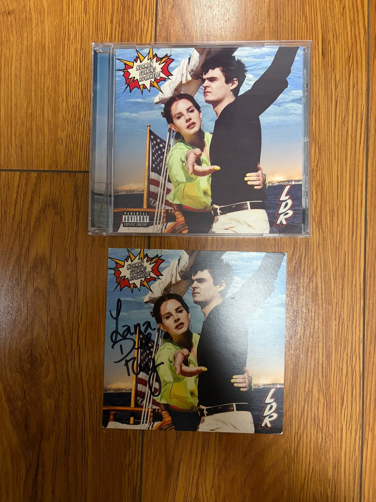 Lana Del Rey – Norman Fucking Rockwell! – CD with Signed Art Card – photograph 2