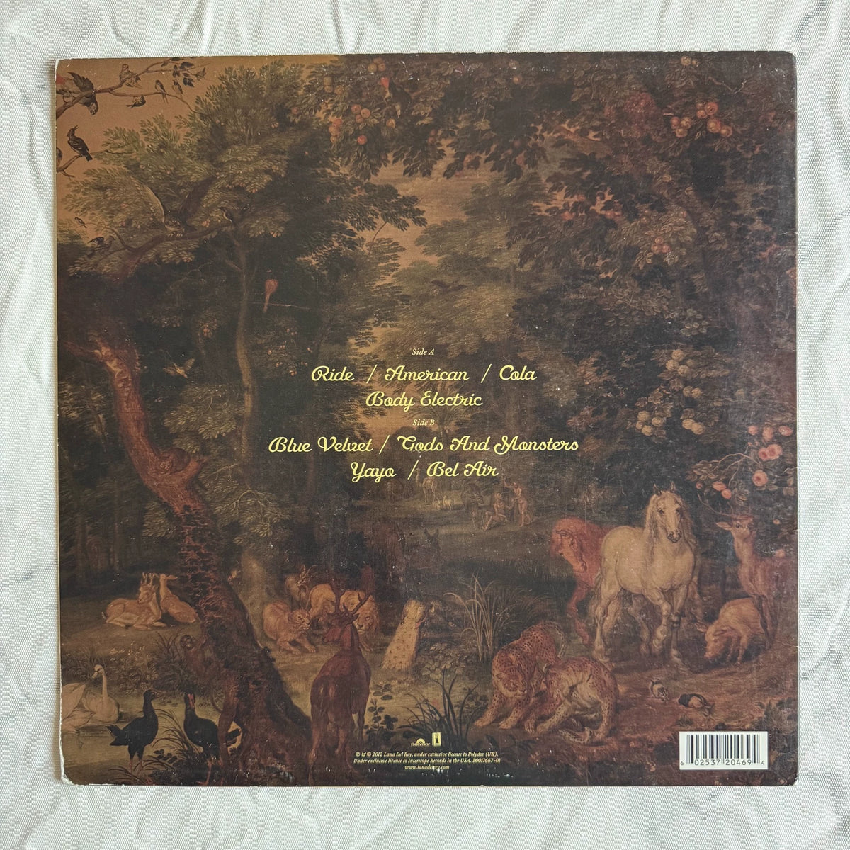 Lana Del Rey – Paradise – Signed Vinyl Sleeve – photograph 2