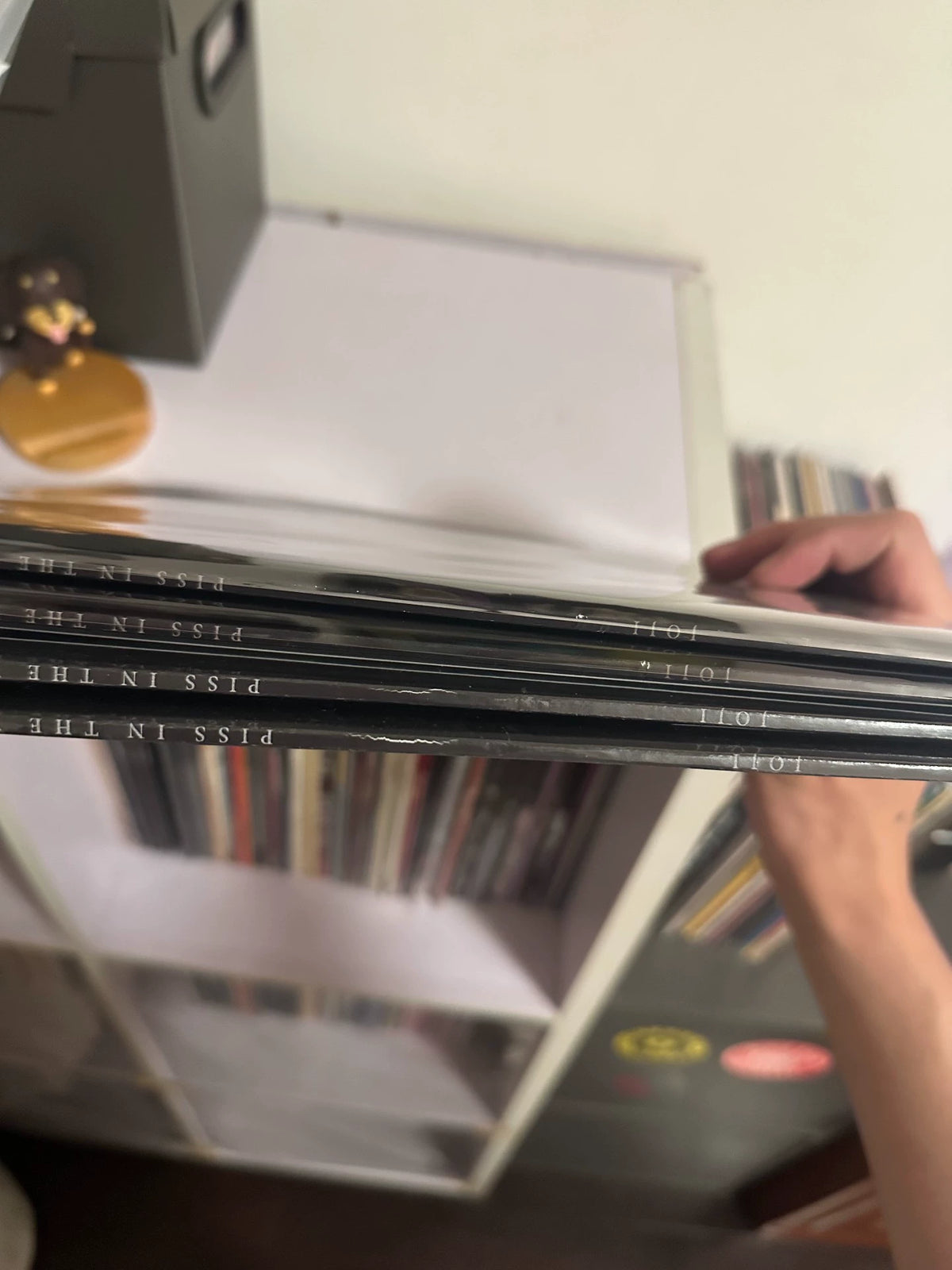 Joji — Piss in the Wind — Signed Red & White Vinyl — photo 2