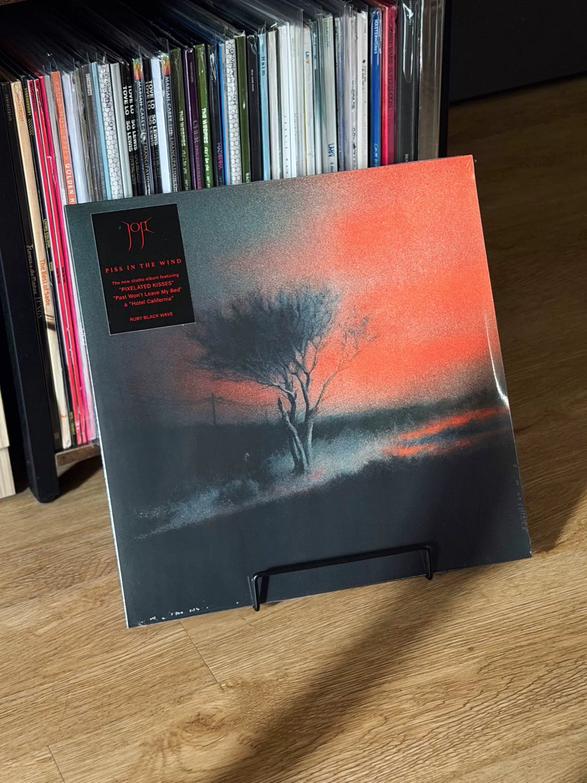 Joji — Piss in the Wind — Black & Red Wave Vinyl — photo 1