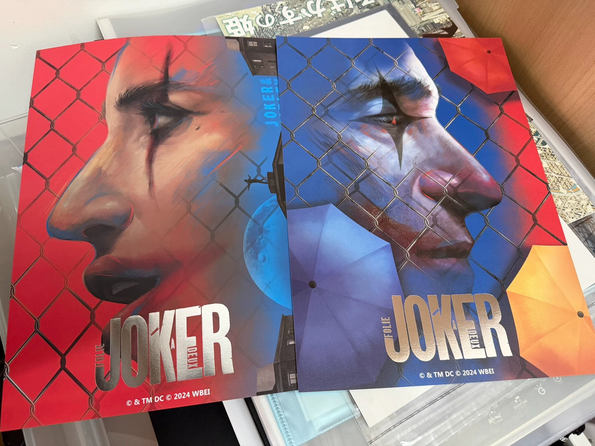 Actual seller photo 1: Joker: Folie à Deux — Miramar Taiwan Poster Set