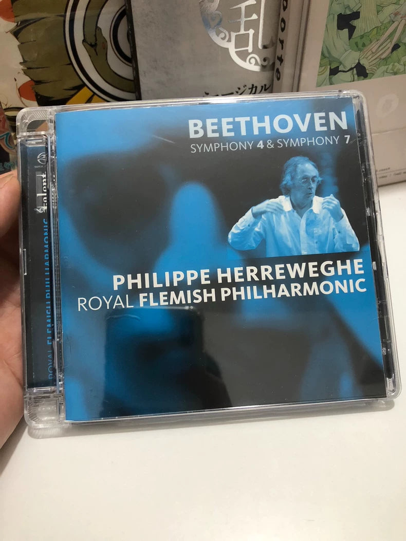 Beethoven – Symphonies Nos. 4 & 7 – Philippe Herreweghe – Hybrid SACD — front cover