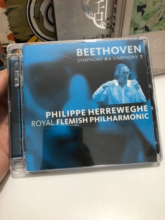 Beethoven – Symphonies Nos. 4 & 7 – Philippe Herreweghe – Hybrid SACD — front cover