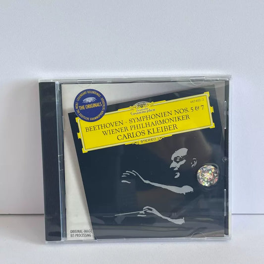 Beethoven – Symphonies Nos. 5 & 7 – Carlos Kleiber / Wiener Philharmoniker – Sealed CD — front cover