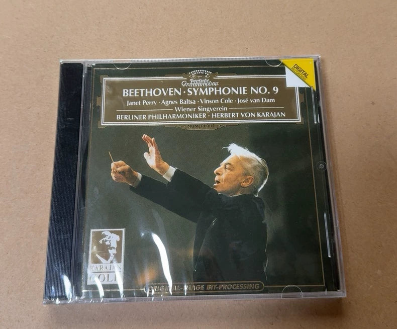Beethoven – Symphony No. 9 – Herbert von Karajan / Berliner Philharmoniker – CD — front cover