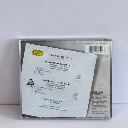 Beethoven – Symphonies Nos. 5 & 7 – Carlos Kleiber / Wiener Philharmoniker – Sealed CD