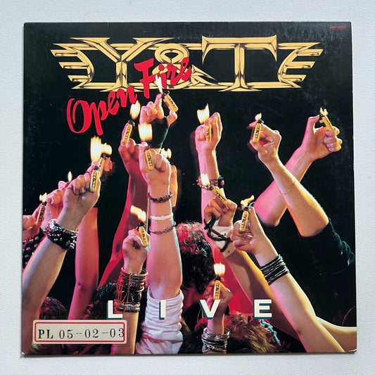 Y & T Open Fire actual sleeve